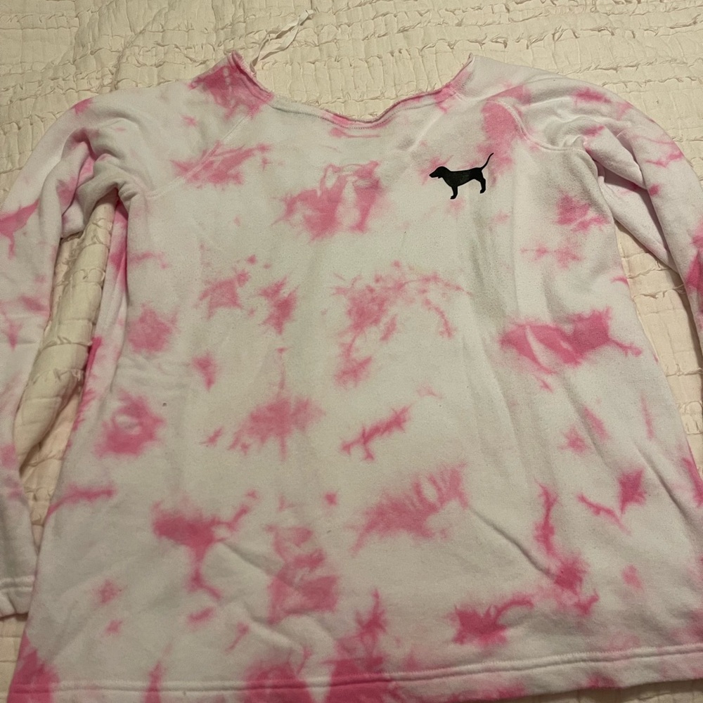 Pink slouchy light sweatshirt/top